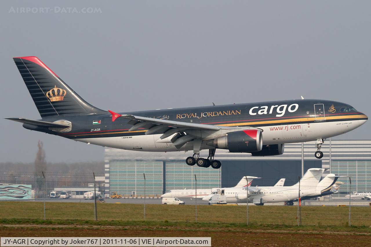 JY-AGR, 1988 Airbus A310-304(F) C/N 490/4451, Royal Jordanian Cargo