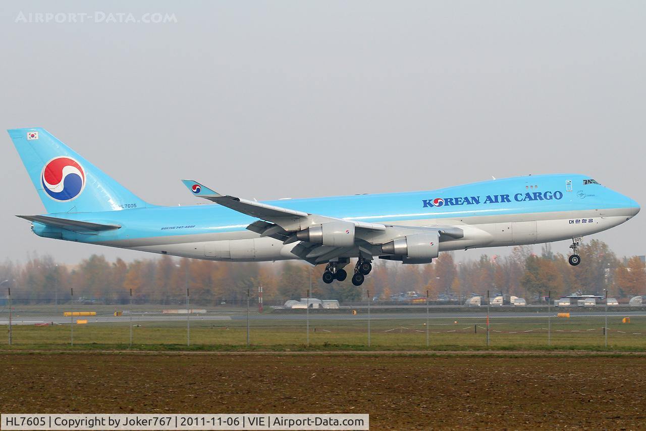 HL7605, 2006 Boeing 747-4B5ERF C/N 35526, Korean Air Cargo