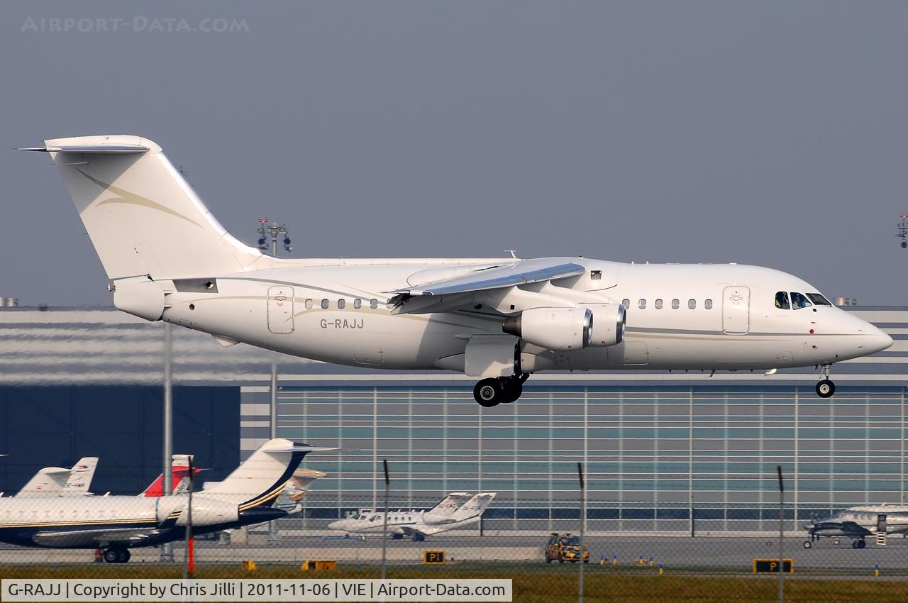 G-RAJJ, 1988 British Aerospace BAe.146-200 C/N E2108, Private