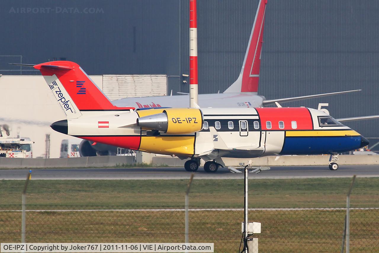 OE-IPZ, 2009 Bombardier Challenger 605 (CL-600-2B16) C/N 5808, Zepter