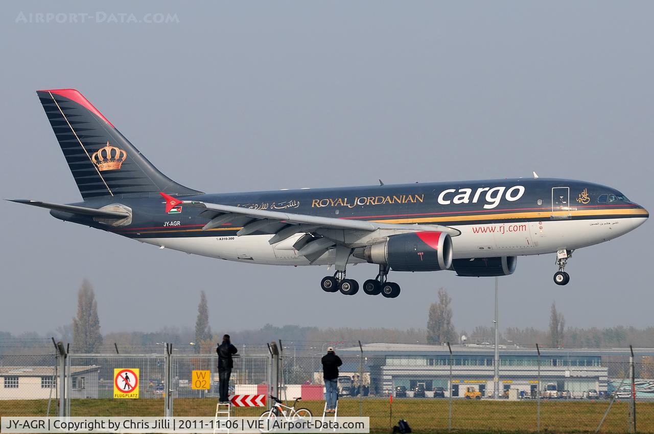 JY-AGR, 1988 Airbus A310-304(F) C/N 490/4451, Royal Jordanian Cargo