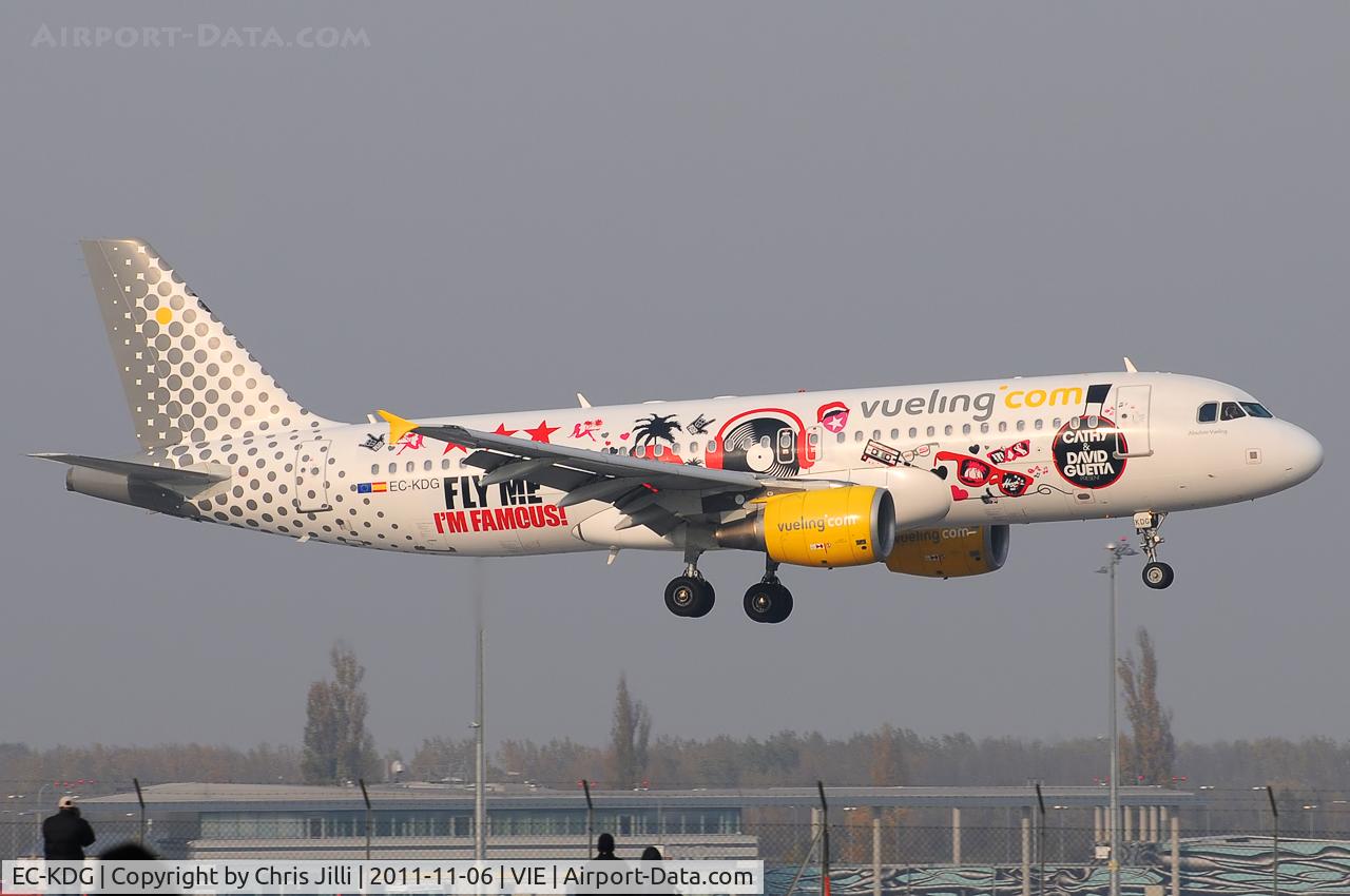 EC-KDG, 2007 Airbus A320-214 C/N 3095, vueling