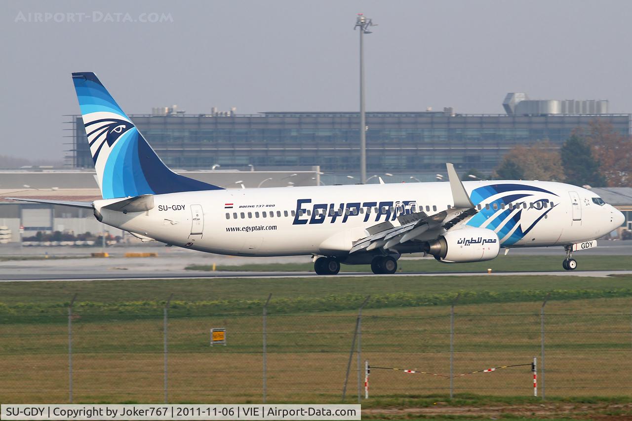 SU-GDY, 2010 Boeing 737-866 C/N 40758, EgyptAir