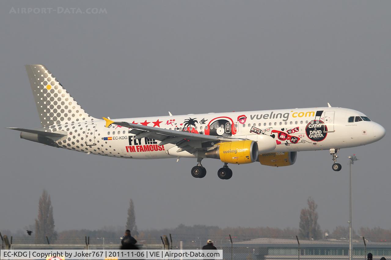 EC-KDG, 2007 Airbus A320-214 C/N 3095, Vueling Airlines