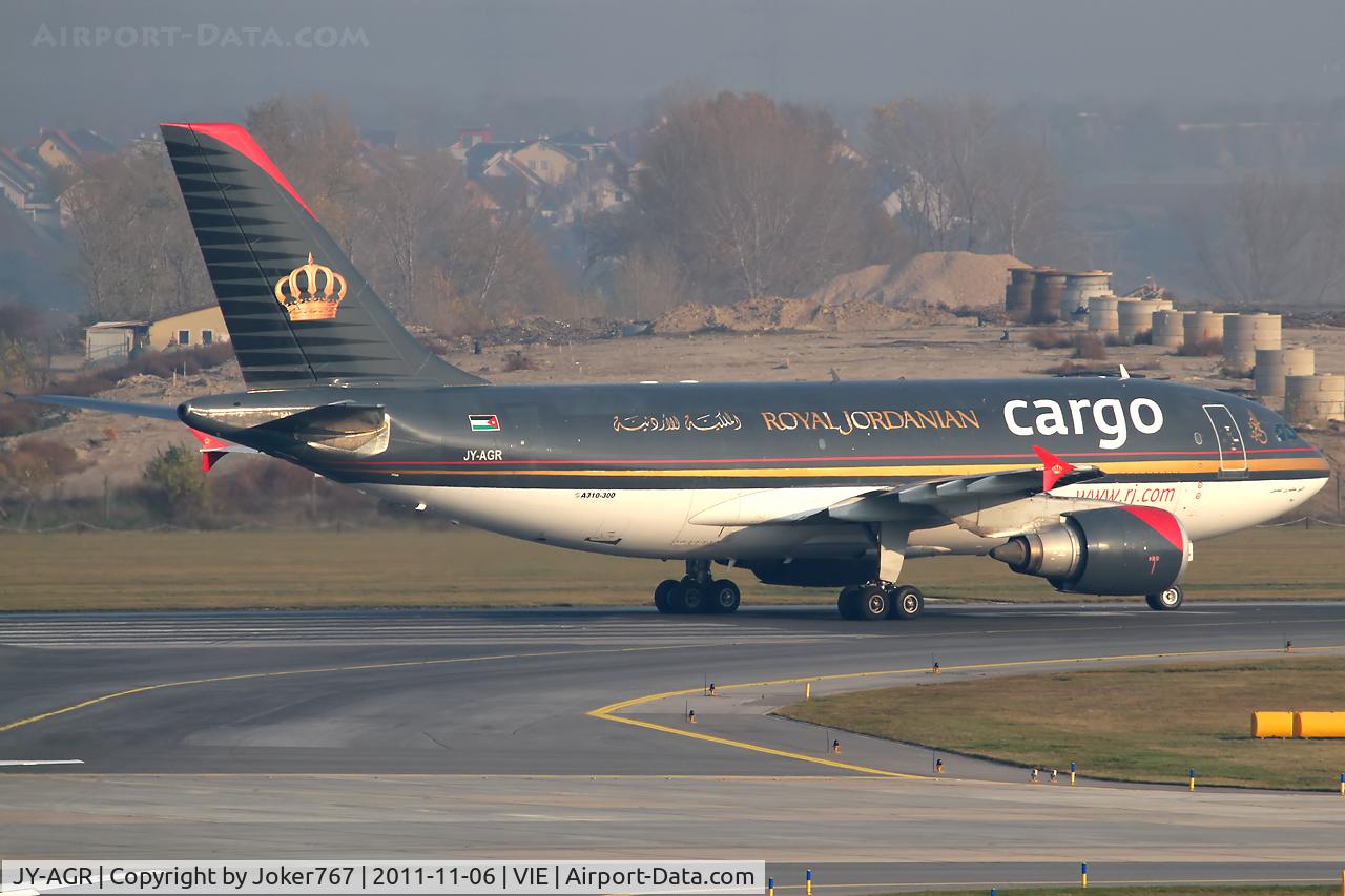 JY-AGR, 1988 Airbus A310-304(F) C/N 490/4451, Royal Jordanian Cargo
