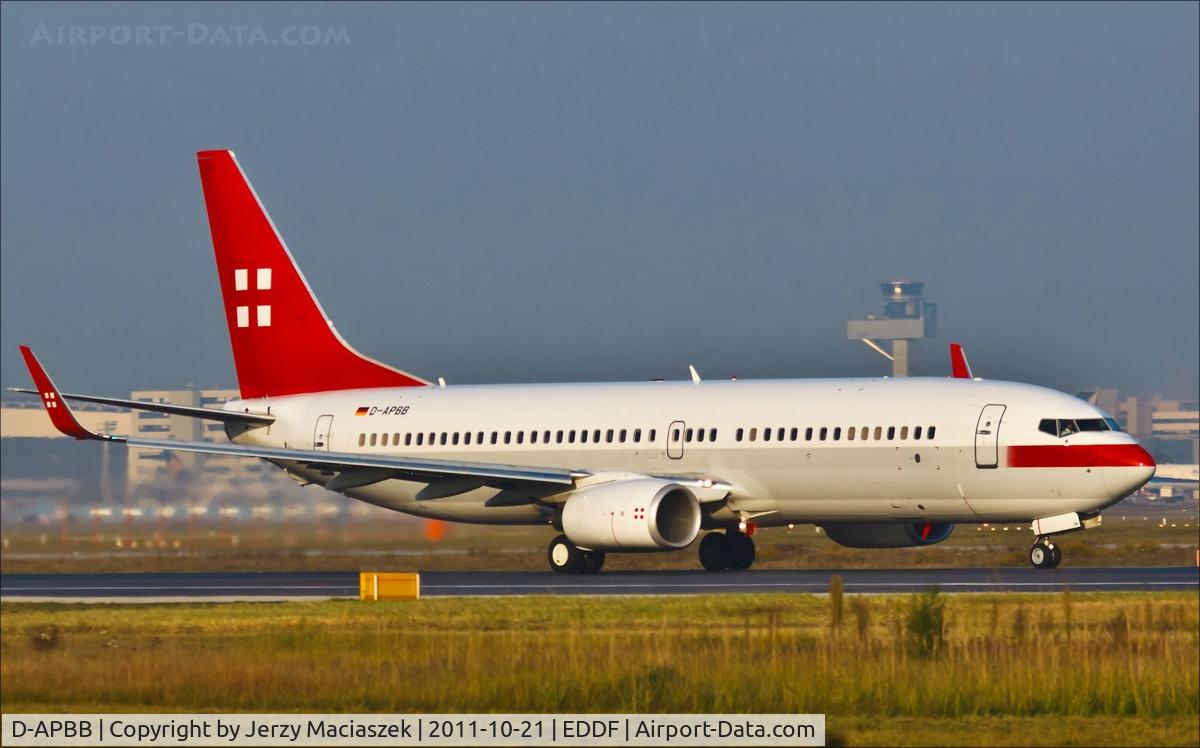 D-APBB, 2008 Boeing 737-8Q8 C/N 35278, Boeing 737-8Q8