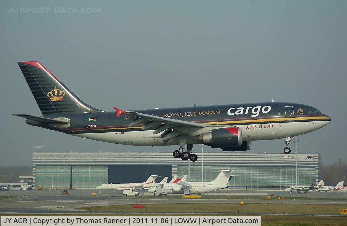 JY-AGR, 1988 Airbus A310-304(F) C/N 490/4451, Royal Jordanien Cargo Airbus A310