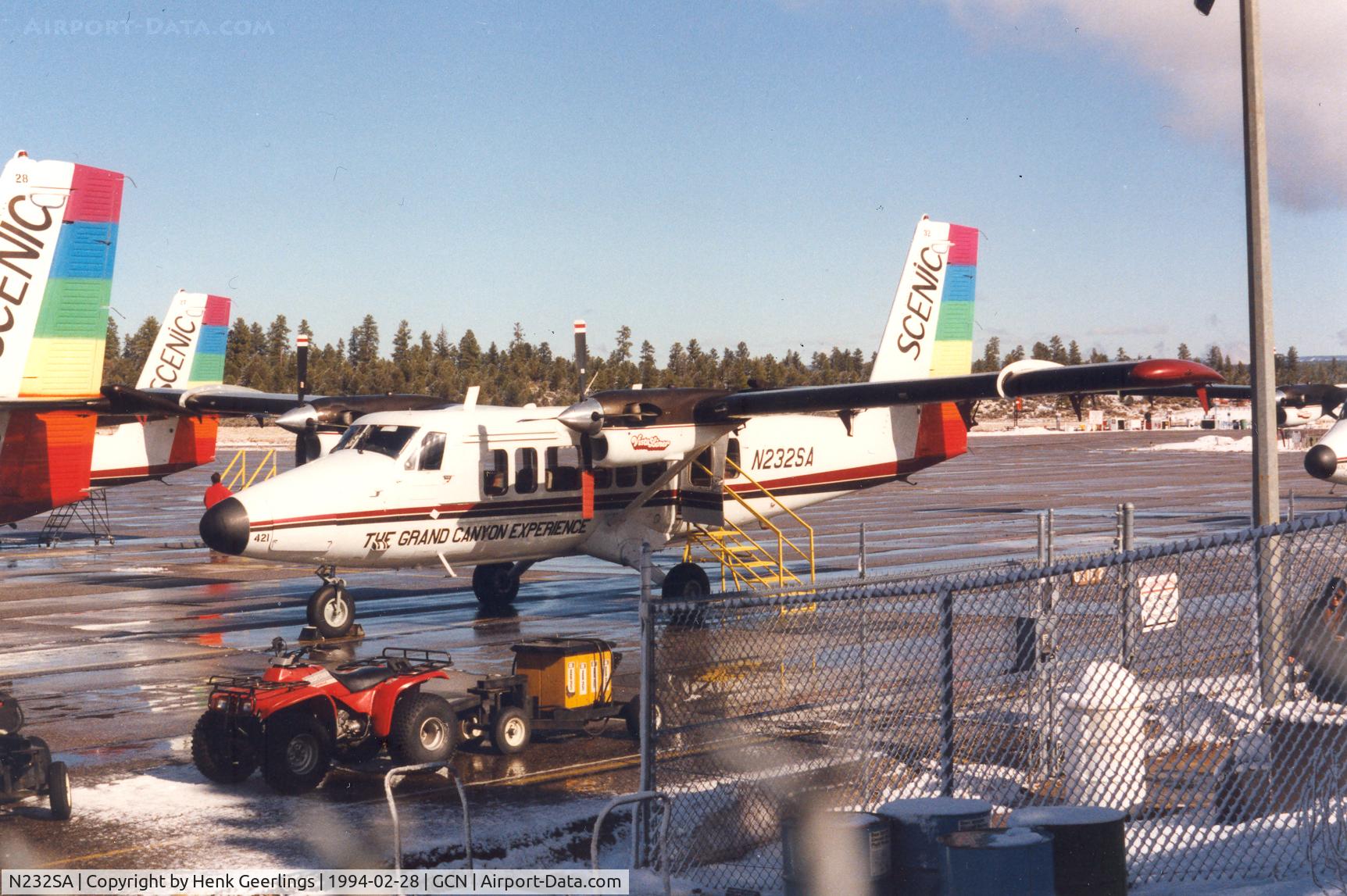 N232SA, 1974 De Havilland Canada DHC-6-300 Twin Otter C/N 421, Scenic Airlines , Vistaliner