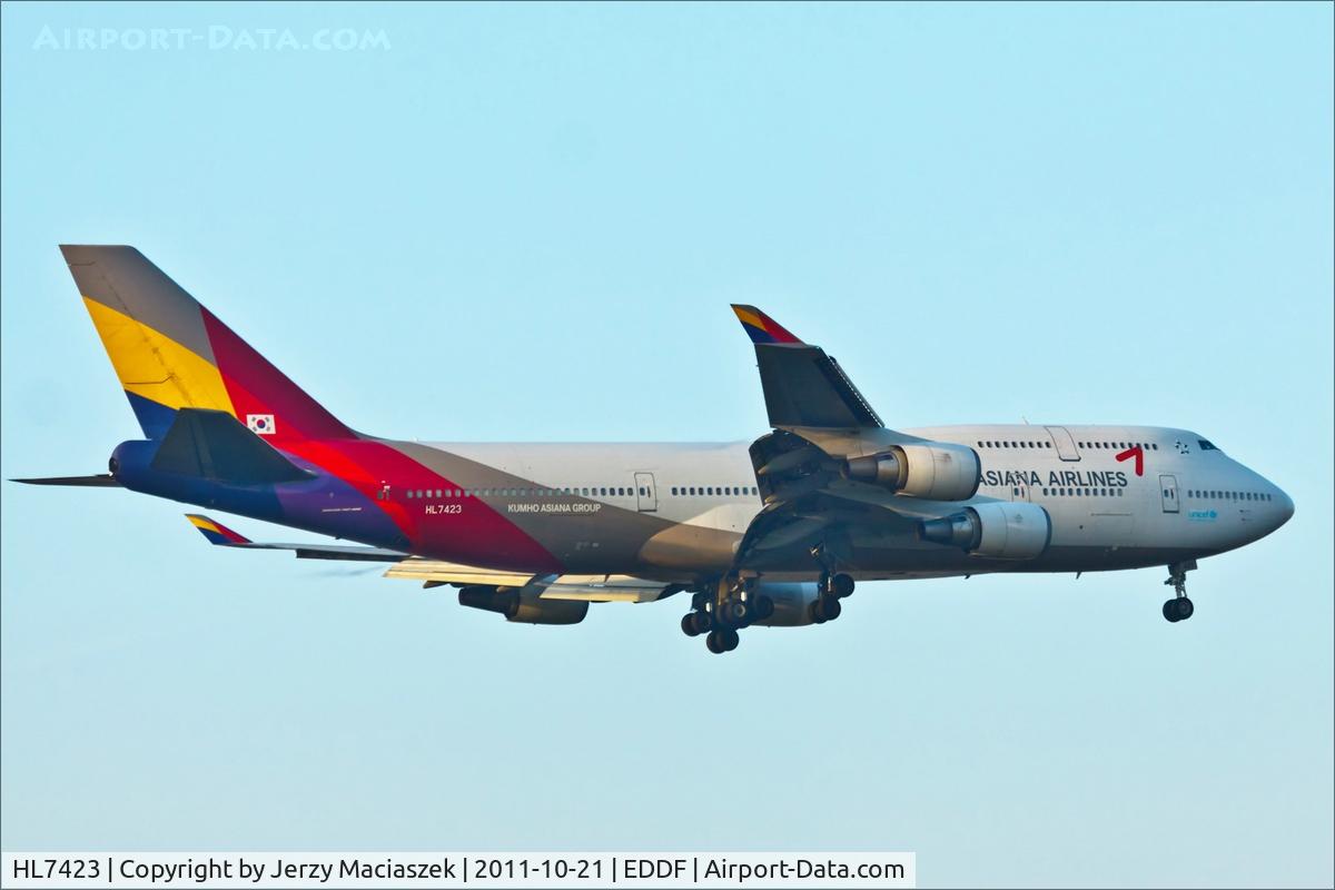 HL7423, 1997 Boeing 747-48EM(F) C/N 27282, Boeing 747-48E