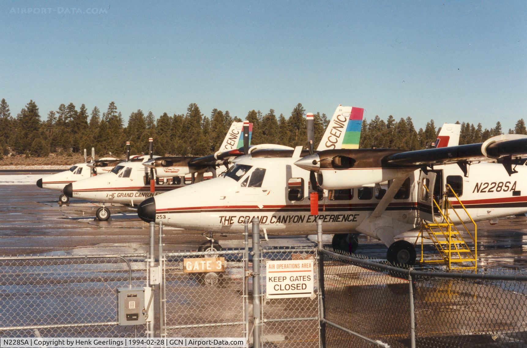 N228SA, 1969 De Havilland Canada DHC-6-300 Twin Otter C/N 253, Scenic Airlines , Vistaliner
