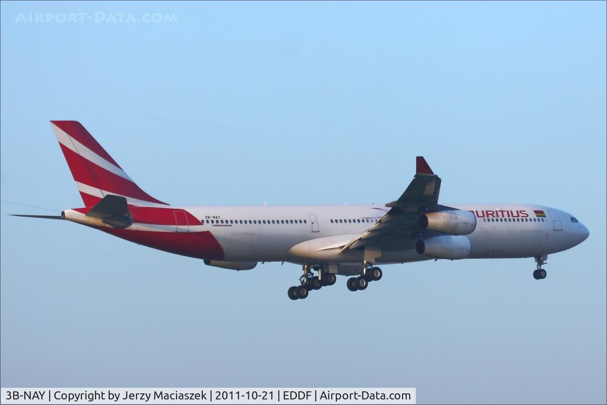 3B-NAY, 1996 Airbus A340-313 C/N 152, Airbus A340-313