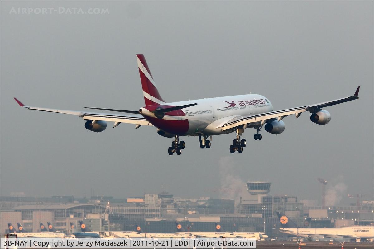 3B-NAY, 1996 Airbus A340-313 C/N 152, Airbus A340-313