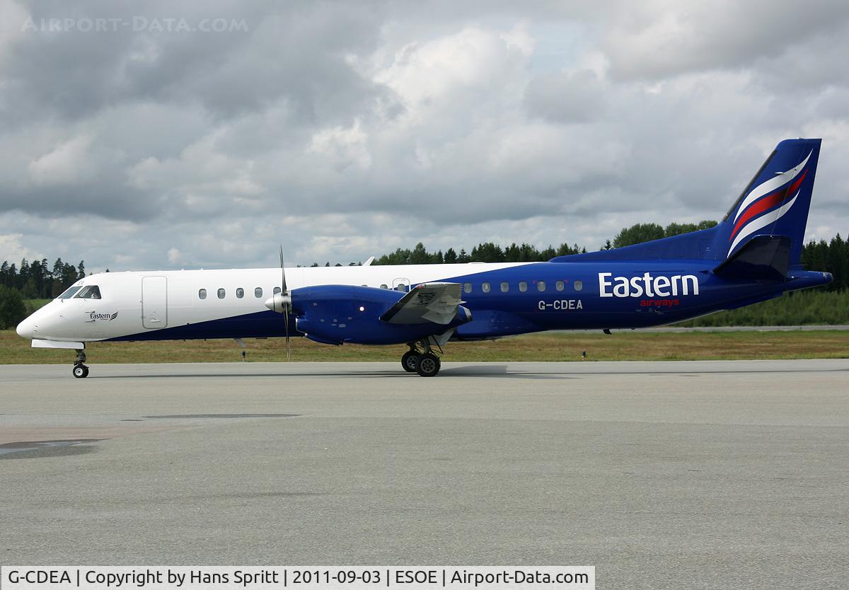 G-CDEA, 1994 Saab 2000 C/N 2000-009, Eastern Airways Saab 2000