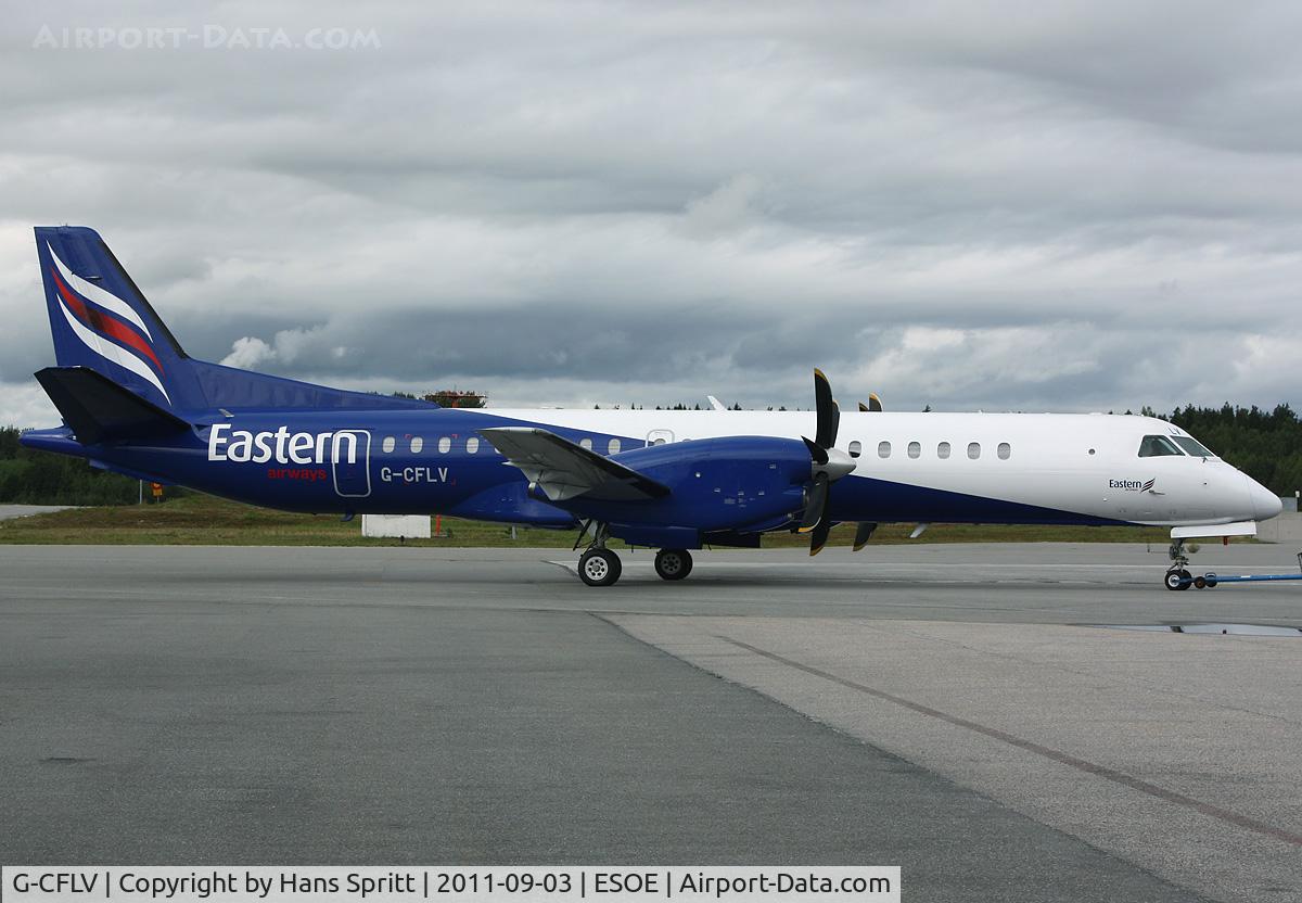 G-CFLV, 1995 Saab 2000 C/N 2000-023, Eastern Airways Saab 2000