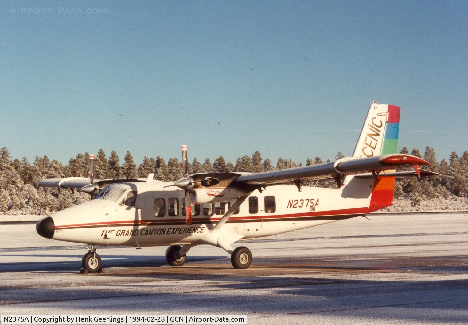 N237SA, 1980 De Havilland Canada DHC-6-300 Twin Otter C/N 683, Scenic Airlines , Vistaliner