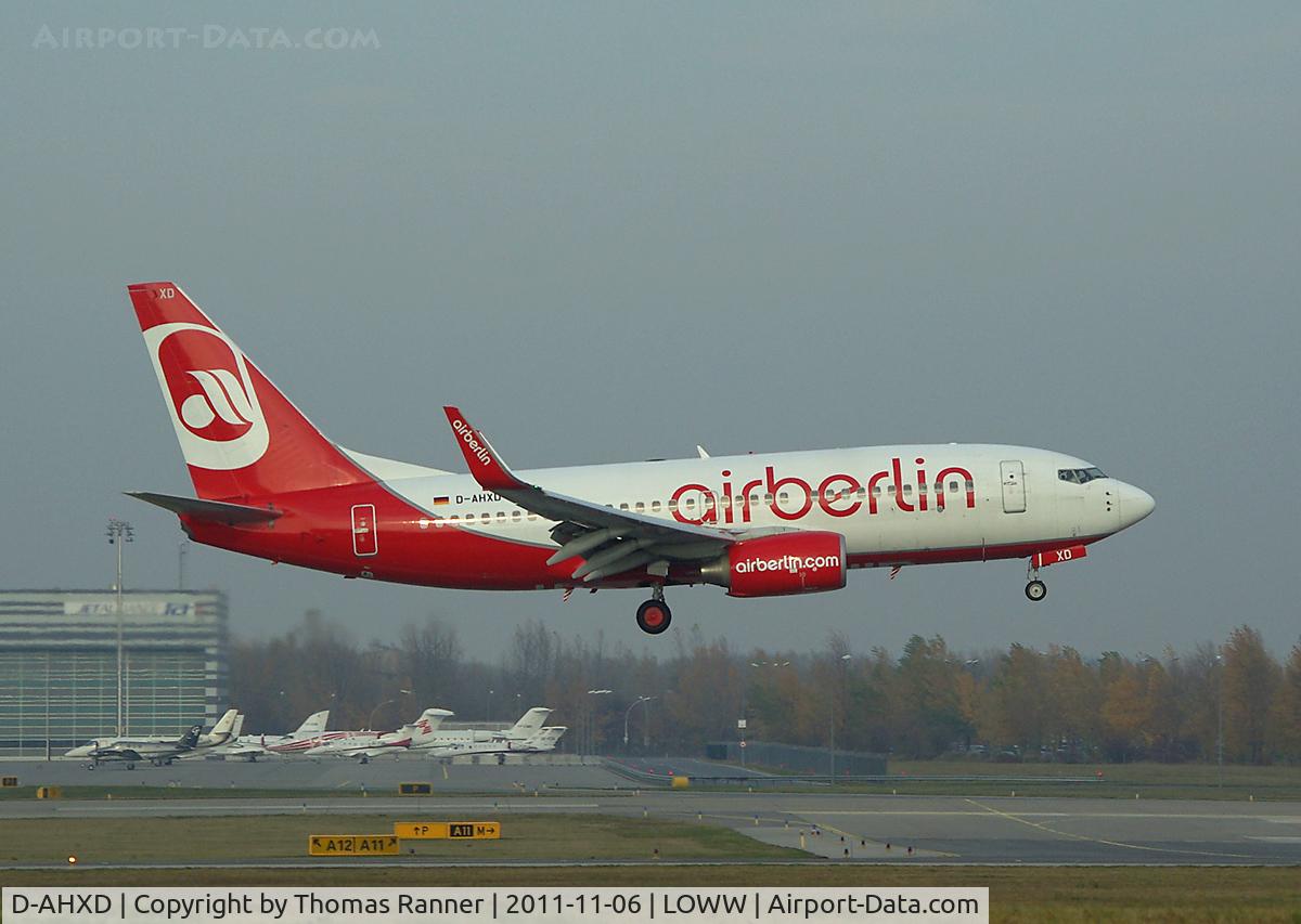 D-AHXD, 2007 Boeing 737-7K5 C/N 30726, Air Berlin Boeing 737