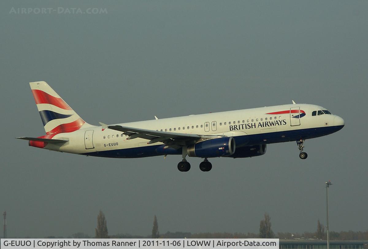 G-EUUO, 2003 Airbus A320-232 C/N 1958, British Airways Airbus A320