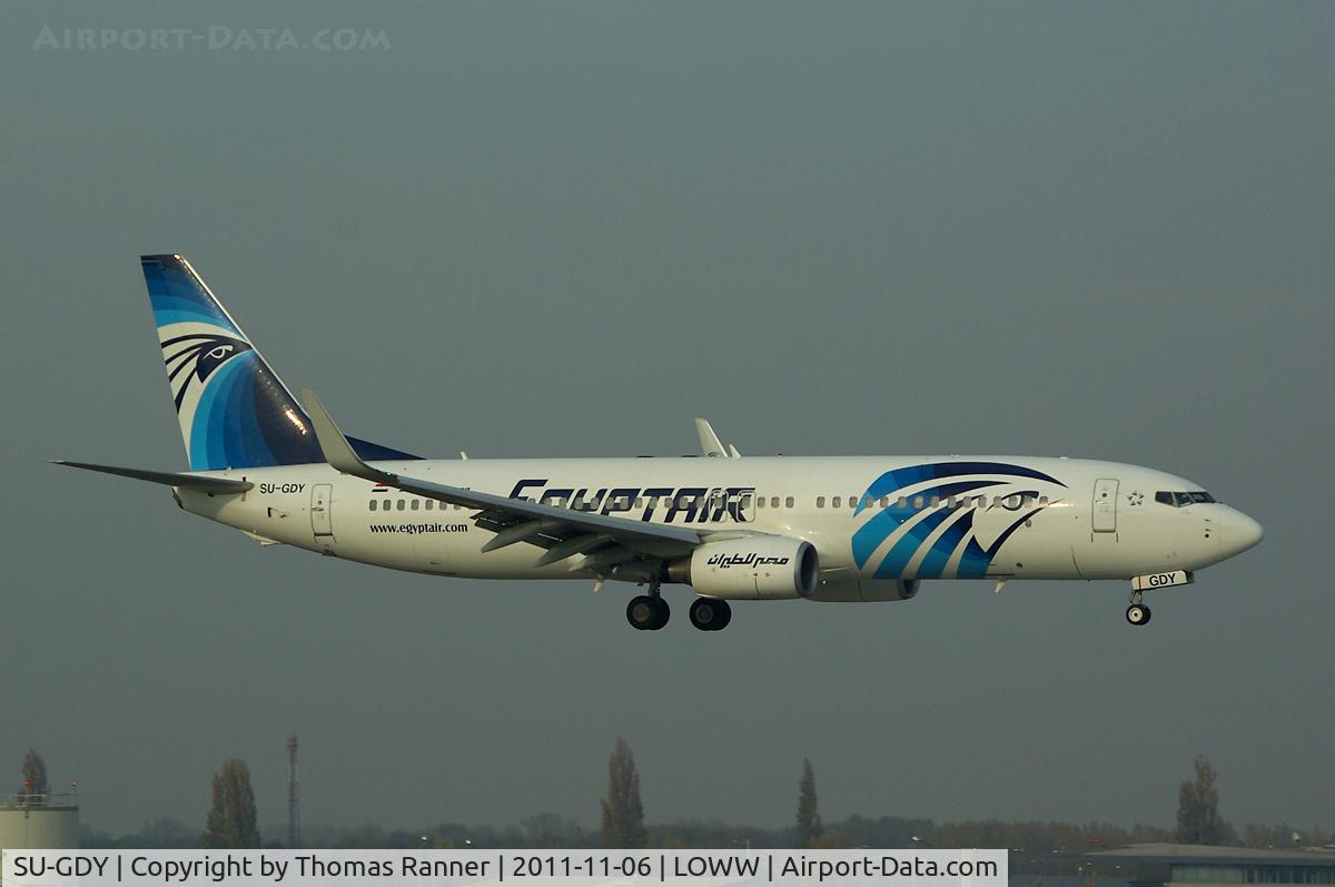 SU-GDY, 2010 Boeing 737-866 C/N 40758, Egyptair Boeing 737