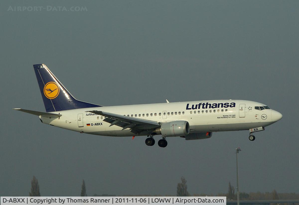 D-ABXX, 1989 Boeing 737-330 C/N 24562, Lufthansa Boeing 737