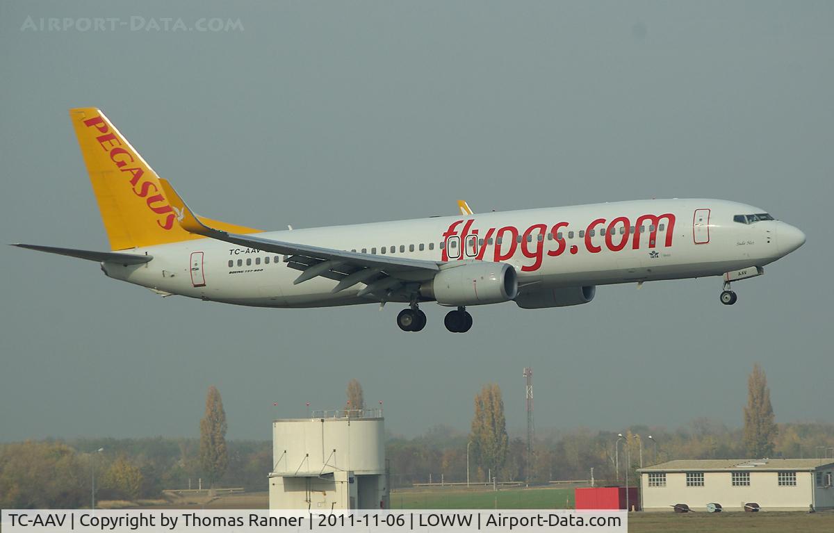 TC-AAV, 2010 Boeing 737-82R C/N 40696, Pegasus Boeing 737