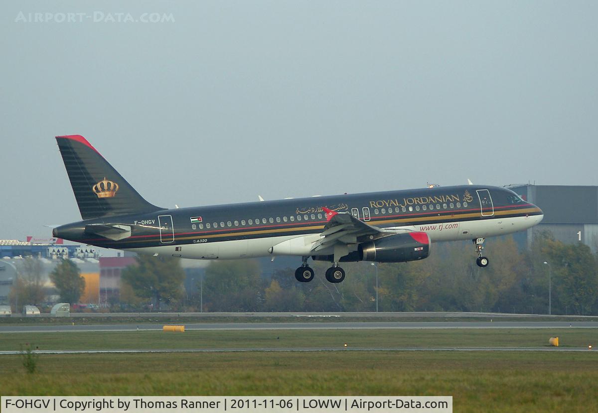 F-OHGV, 2006 Airbus A320-232 C/N 2649, Royal Jordanien Airbus A320