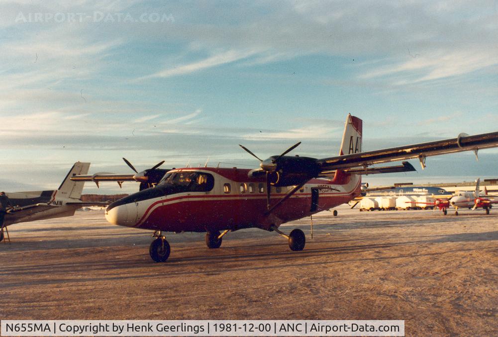 N655MA, 1969 De Havilland Canada DHC-6-200 Twin Otter C/N 226, AAI  Alaska Aeronautical Industry - Anchorage