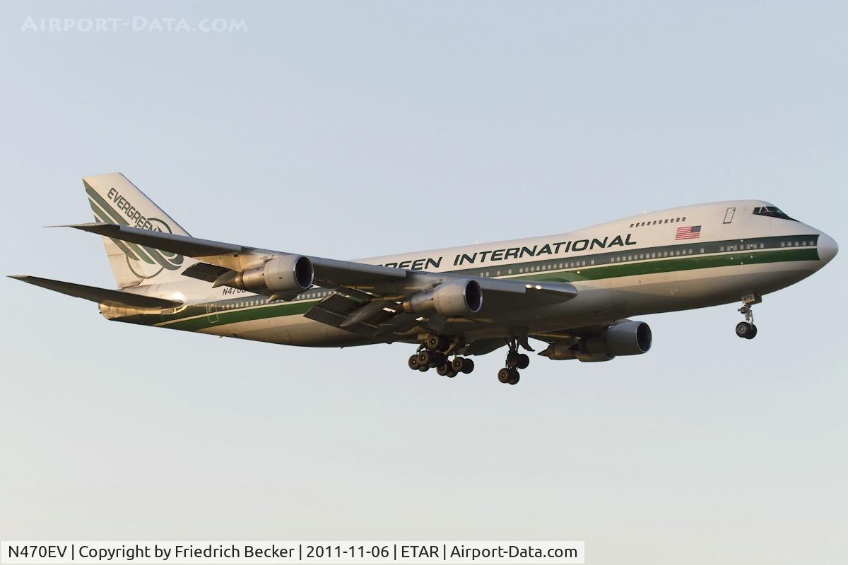 N470EV, 1974 Boeing 747-273C C/N 20653, on final RW08