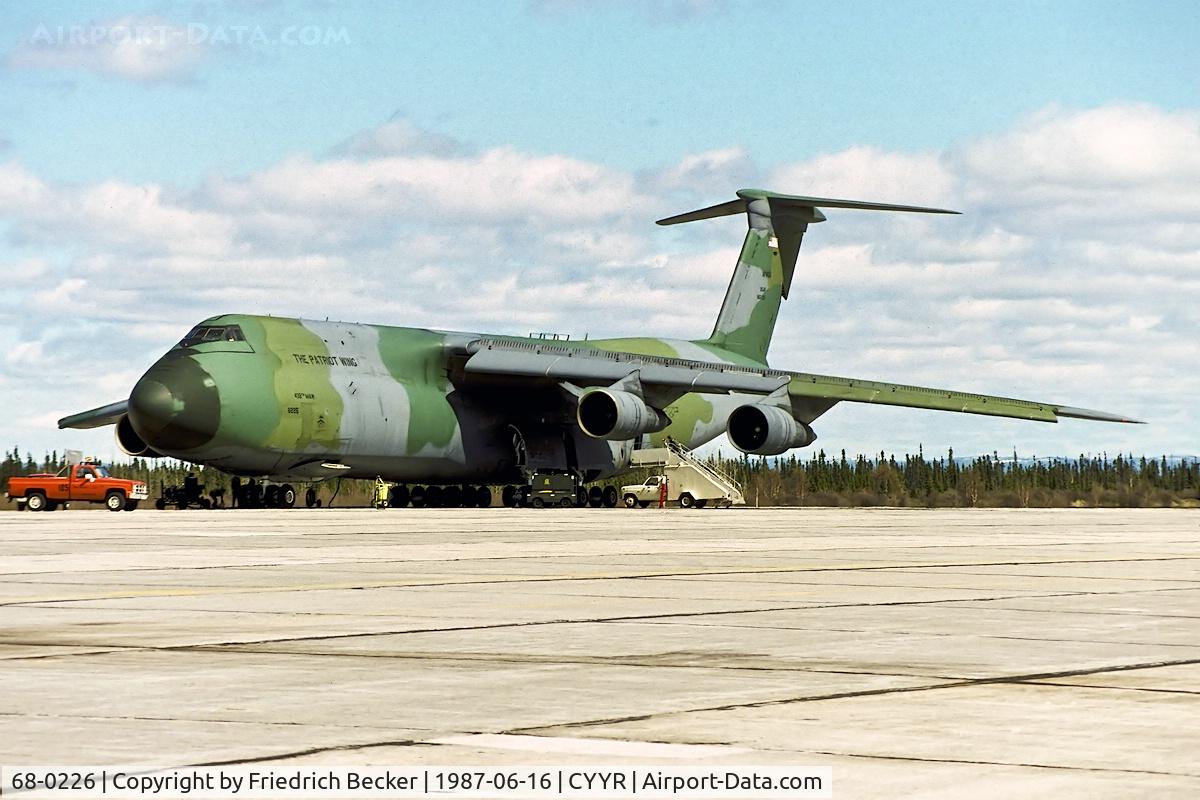68-0226, 1968 Lockheed C-5A Galaxy C/N 500-0029, transient at Goose Bay