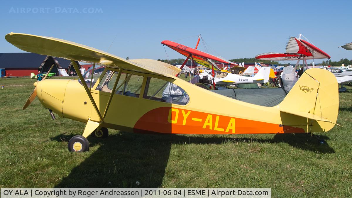 OY-ALA, 1946 Aeronca 7AC Champion C/N 7AC-1024, At EAA FlyIn