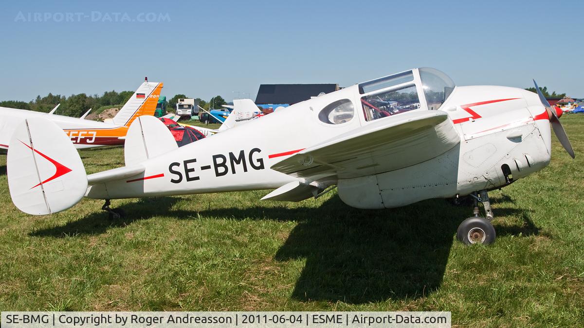 SE-BMG, 1946 Miles M65 Gemini 1A C/N 6285, At EAA FlyIn