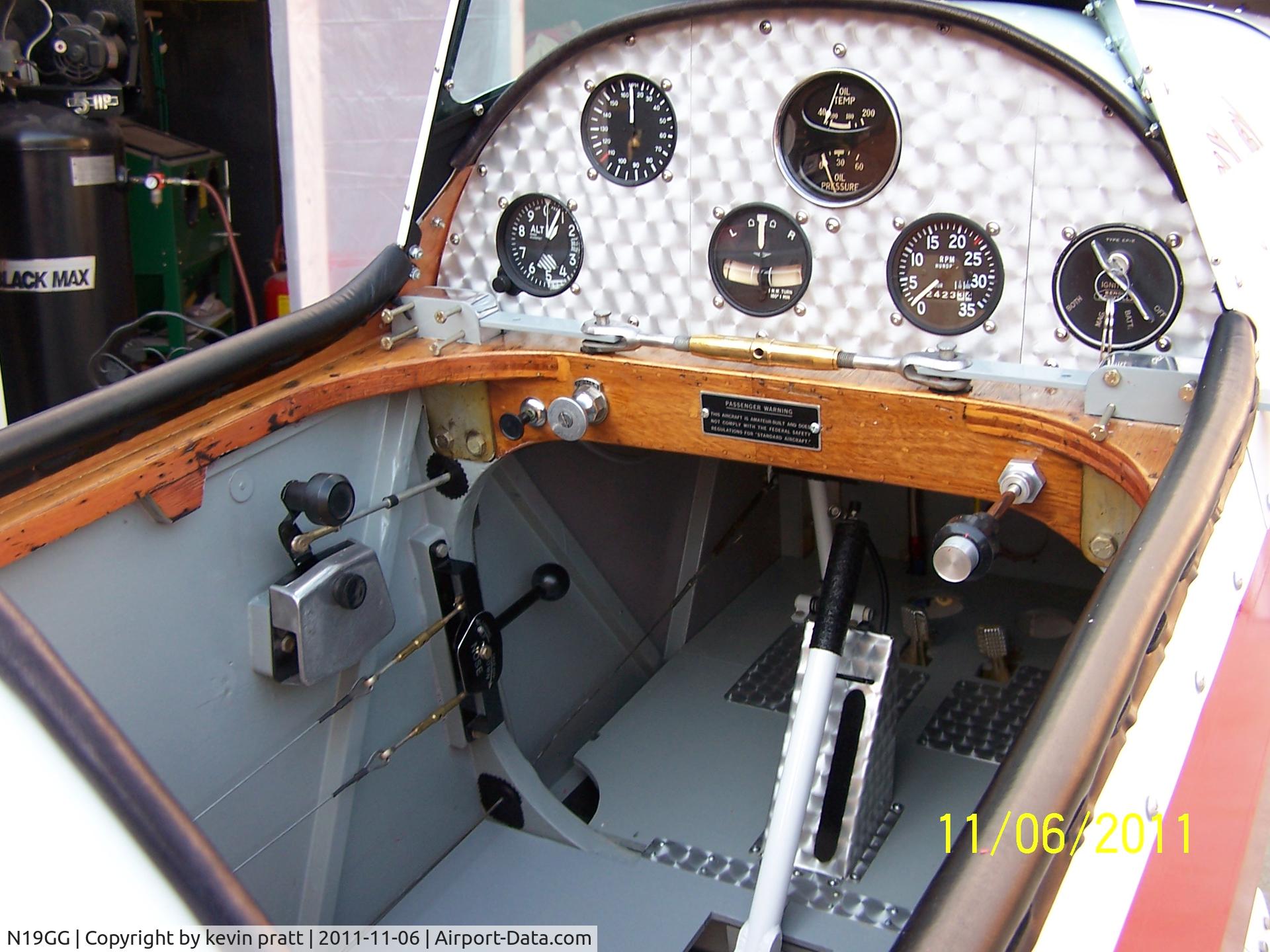 N19GG, 1978 Bowers Fly Baby C/N 67-1, tooled panel