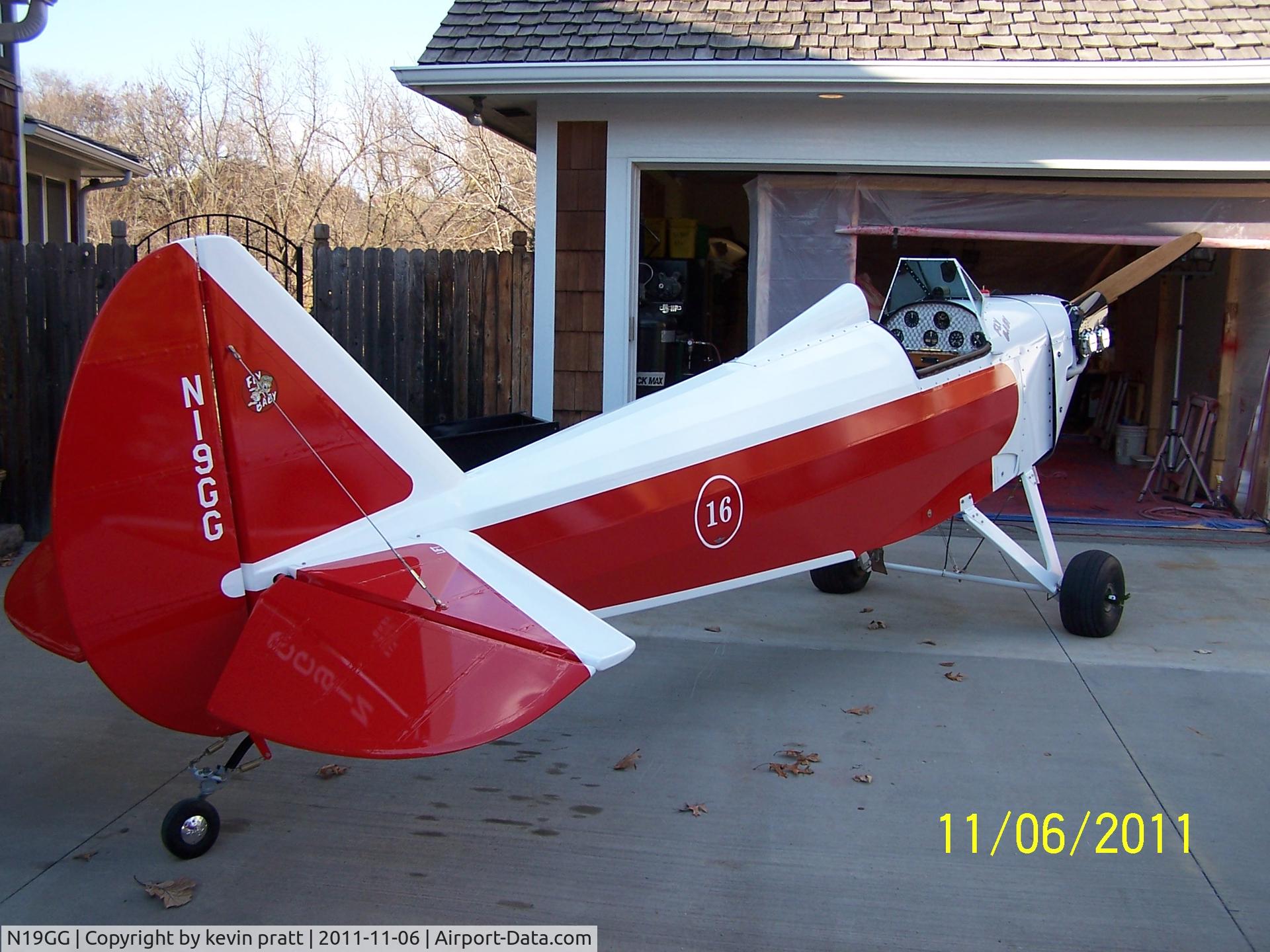 N19GG, 1978 Bowers Fly Baby C/N 67-1, chapter project of VAA 16