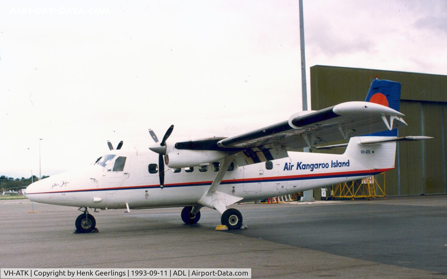 VH-ATK, 1969 De Havilland Canada DHC-6-200 Twin Otter C/N 226, Air Kangaroo Island