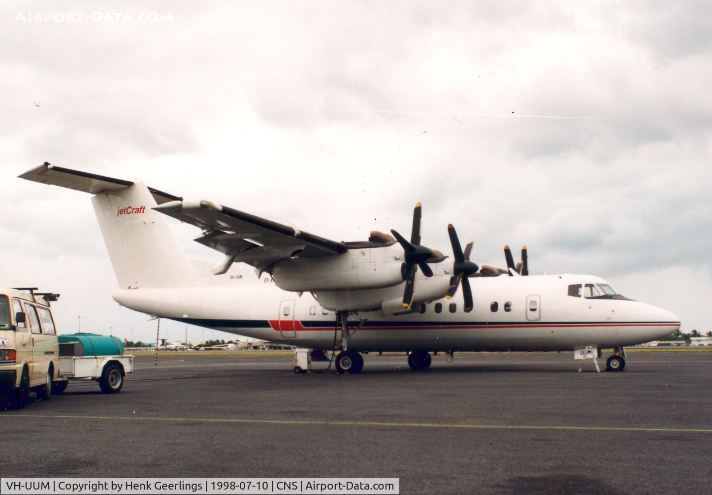 VH-UUM, 1981 De Havilland Canada DHC-7-102 Dash 7 C/N 43, Jetcraft