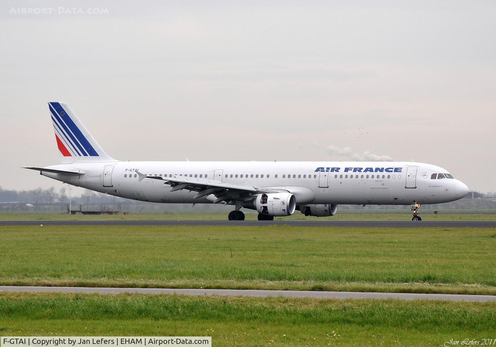 F-GTAI, 2000 Airbus A321-211 C/N 1299, Air France
