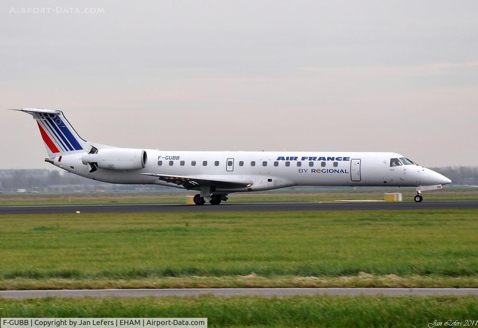 F-GUBB, 2001 Embraer EMB-145MP (ERJ-145MP) C/N 145419, Air France