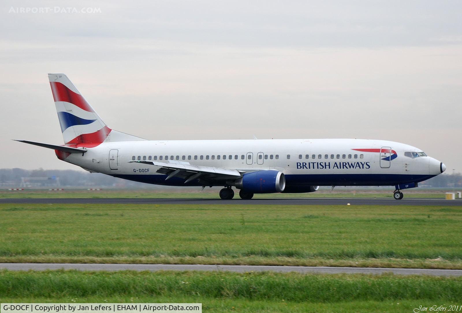 G-DOCF, 1991 Boeing 737-436 C/N 25407, British Airways