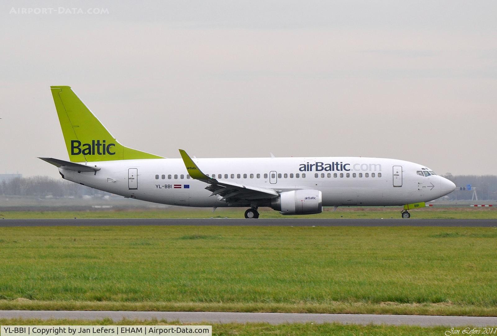 YL-BBI, 1995 Boeing 737-33A C/N 27454, Baltic Air