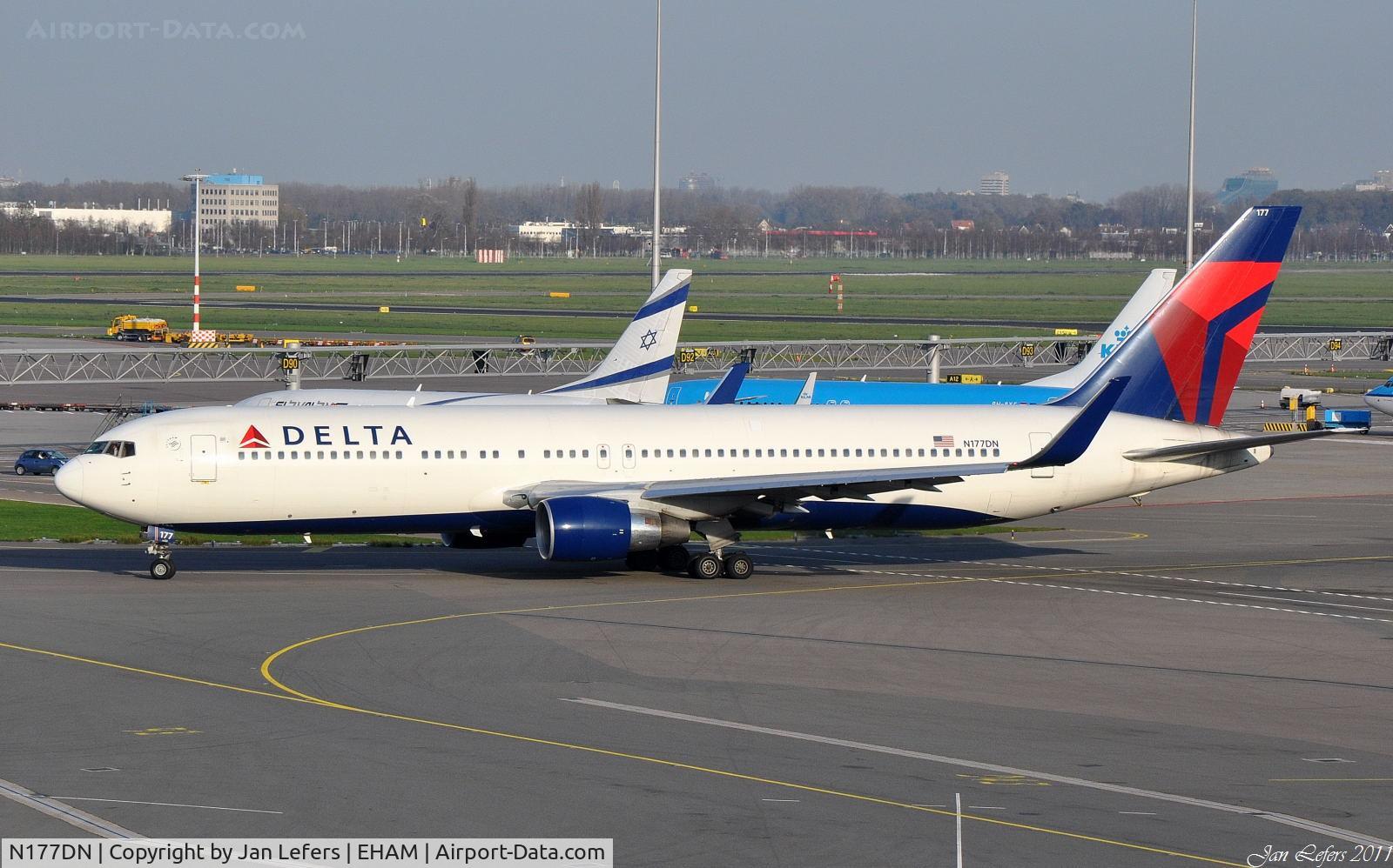 N177DN, 1991 Boeing 767-332 C/N 25122, Delta