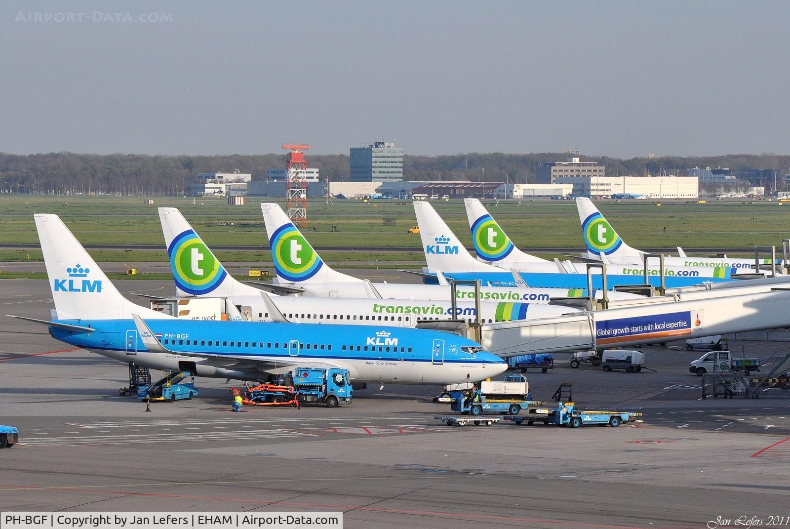 PH-BGF, 2008 Boeing 737-7K2 C/N 30365, KLM Boeing