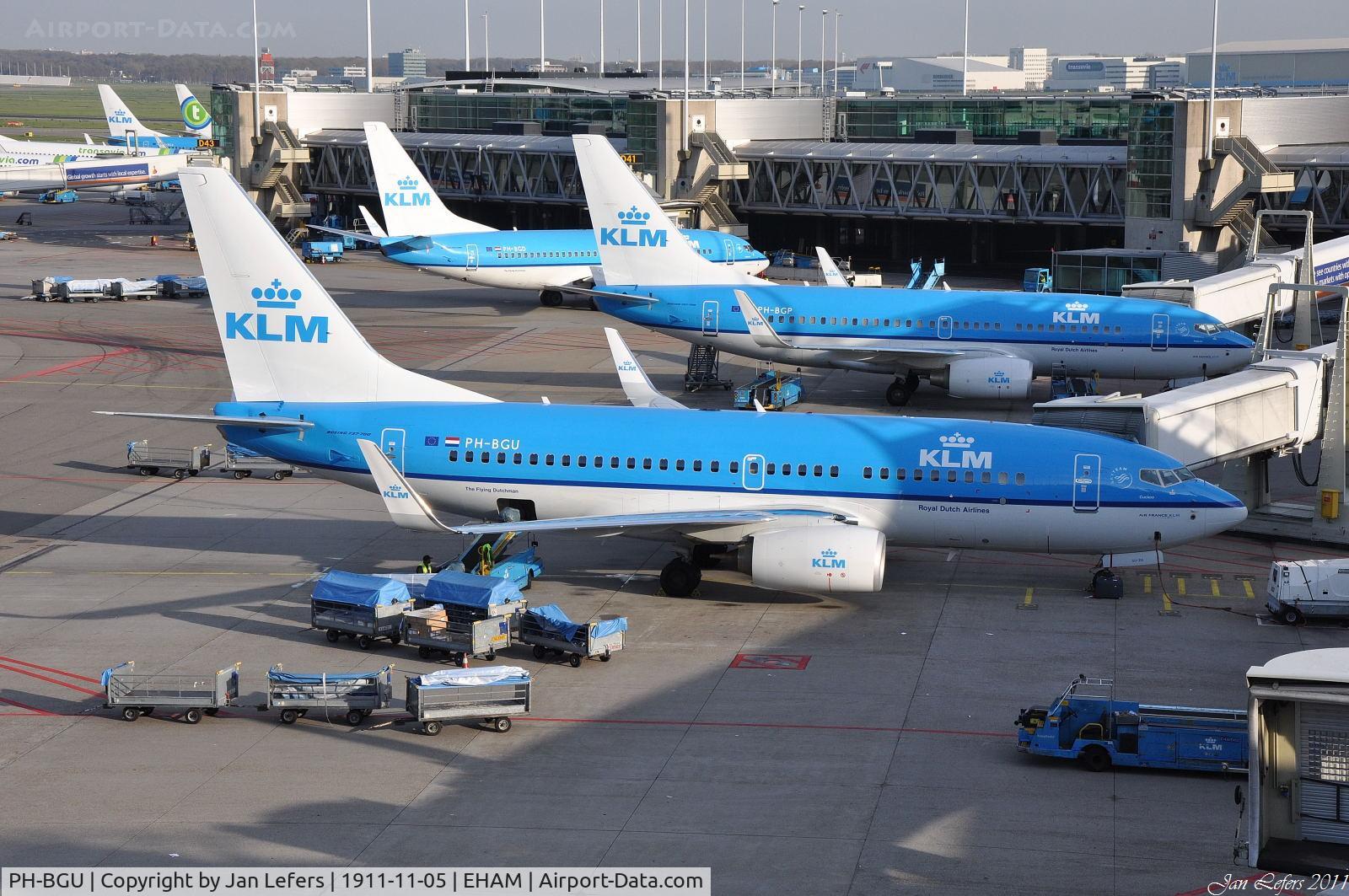 PH-BGU, 2011 Boeing 737-7K2 C/N 39257, KLM Boeing 737