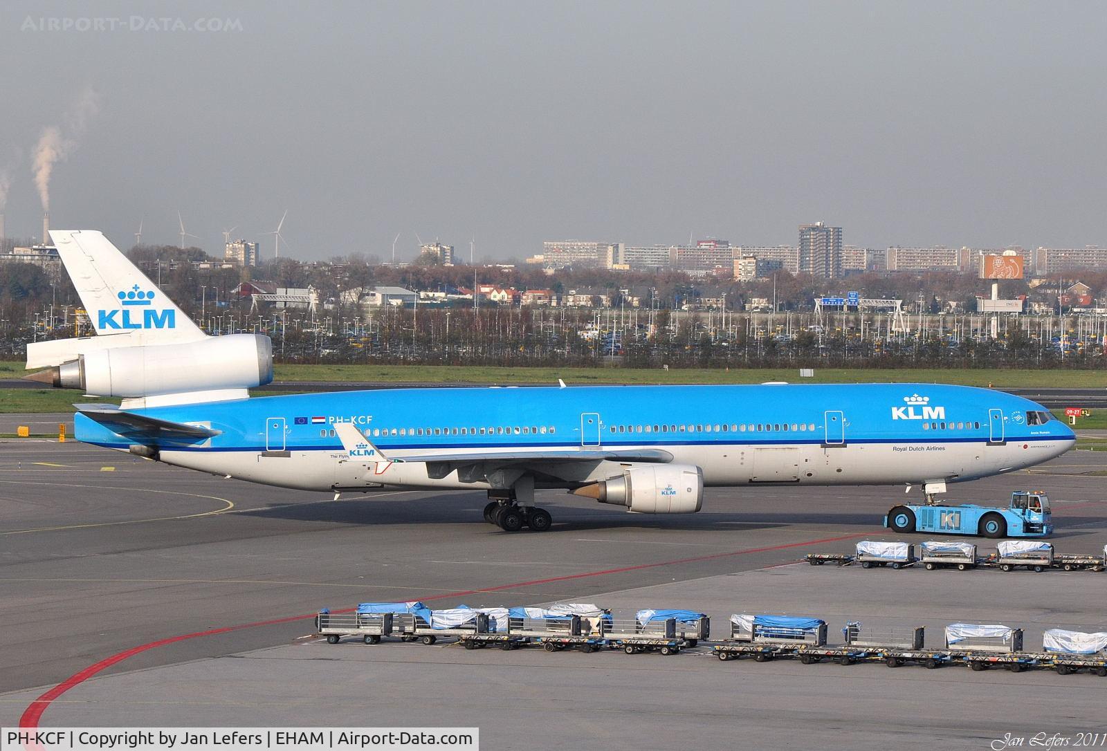 PH-KCF, 1994 McDonnell Douglas MD-11 C/N 48560, KLM Boeing