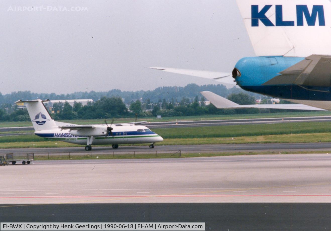EI-BWX, 1988 De Havilland Canada DHC-8-102 Dash 8 C/N 113, Hamburg Airlines