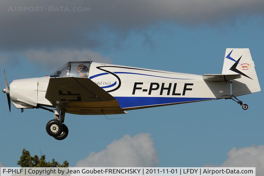 F-PHLF, Jodel D-112 C/N 284, BYAC landing
