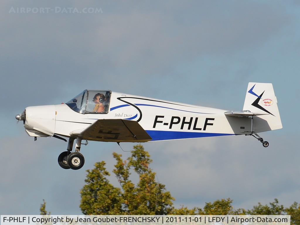 F-PHLF, Jodel D-112 C/N 284, BYAC landing