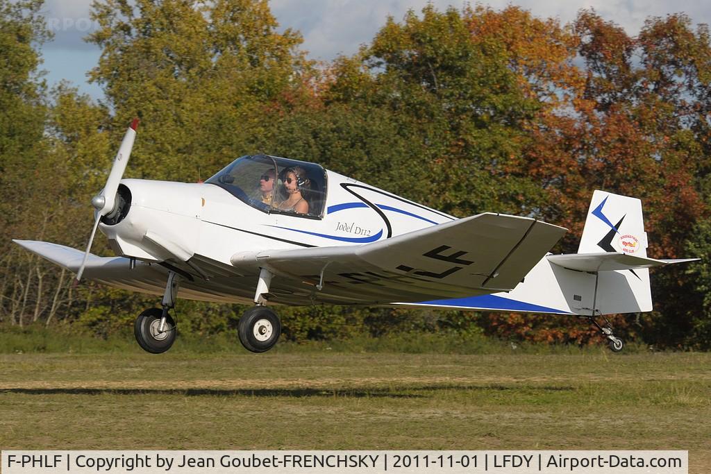 F-PHLF, Jodel D-112 C/N 284, BYAC landing