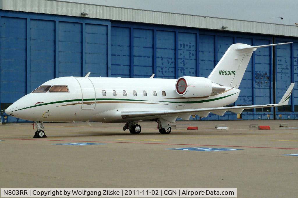 N803RR, 1990 Canadair Challenger 601-3A (CL-600-2B16) C/N 5073, visitor