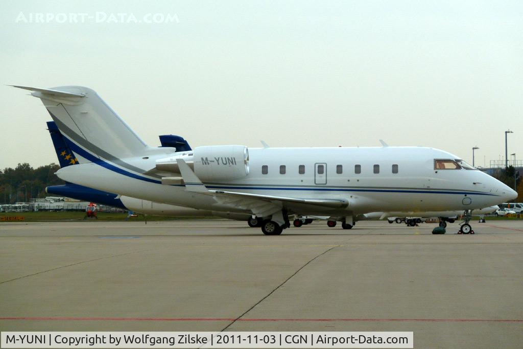 M-YUNI, 2008 Bombardier Challenger 605 (CL-600-2B16) C/N 5751, visitor