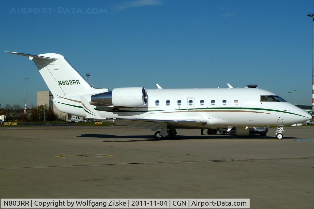N803RR, 1990 Canadair Challenger 601-3A (CL-600-2B16) C/N 5073, visitor