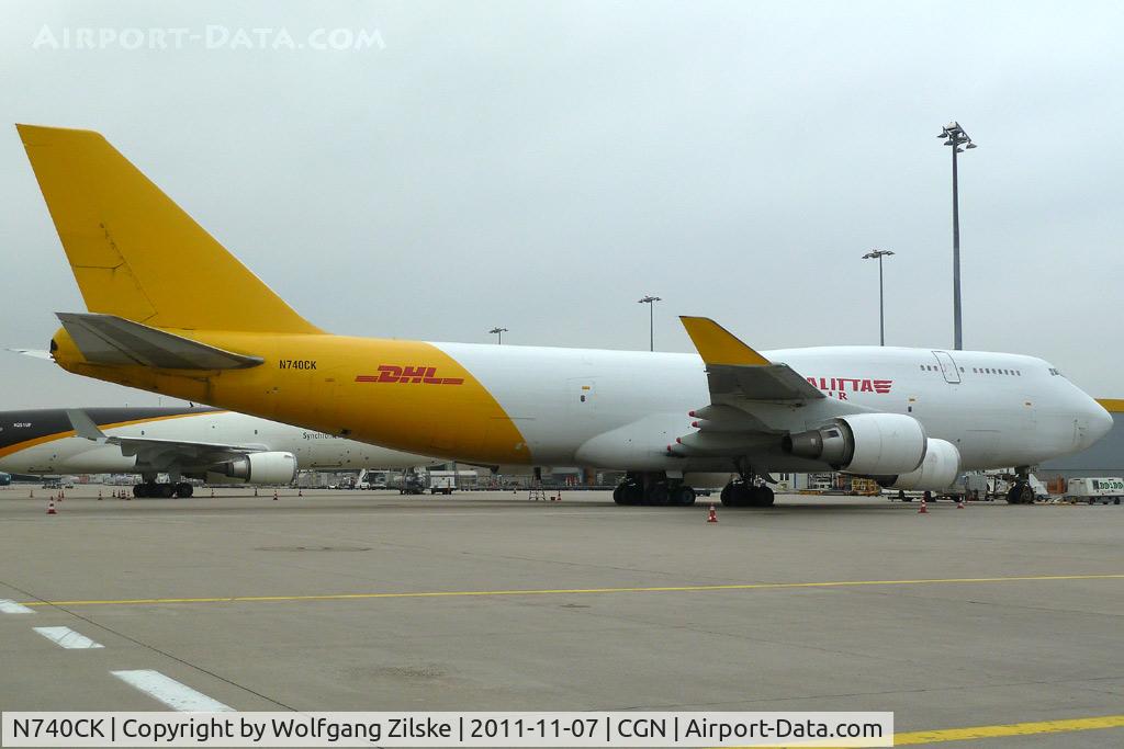 N740CK, 1989 Boeing 747-4H6 C/N 24405, visitor